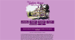 Desktop Screenshot of galletshouse.com